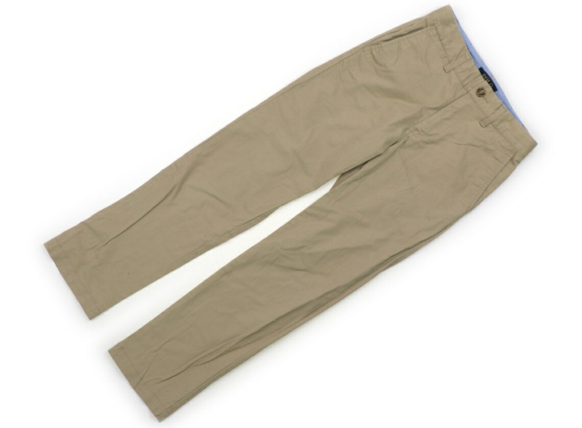 ポロラルフローレン POLO RALPH LAUREN パンツ 140 男の子 ベージュ 子供服 ベビー服 キッズ アウトレット ユーズド 【中古】キッズ・ベビー・マタニティ