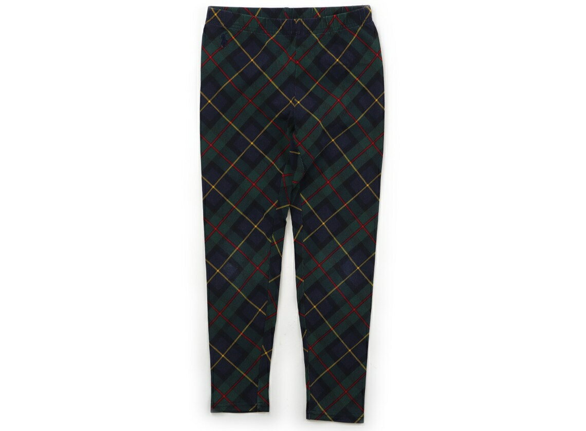 ポロラルフローレン POLO RALPH LAUREN レギンス 130 女の子 深緑、ネイビー、黄色、赤 子供服 ベビー服 キッズ アウトレット ユーズド 【中古】キッズ・ベビー・マタニティ