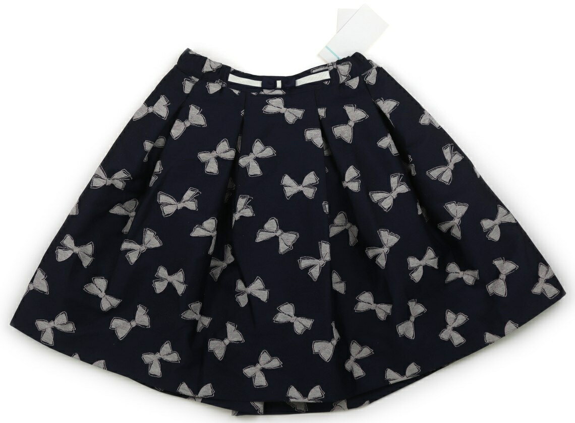 組曲 Kumikyoku スカート 160 女の子 ネイビー・リボン 子供服 ベビー服 キッズ アウトレット ユーズド 【中古】キッズ・ベビー・マタニティ