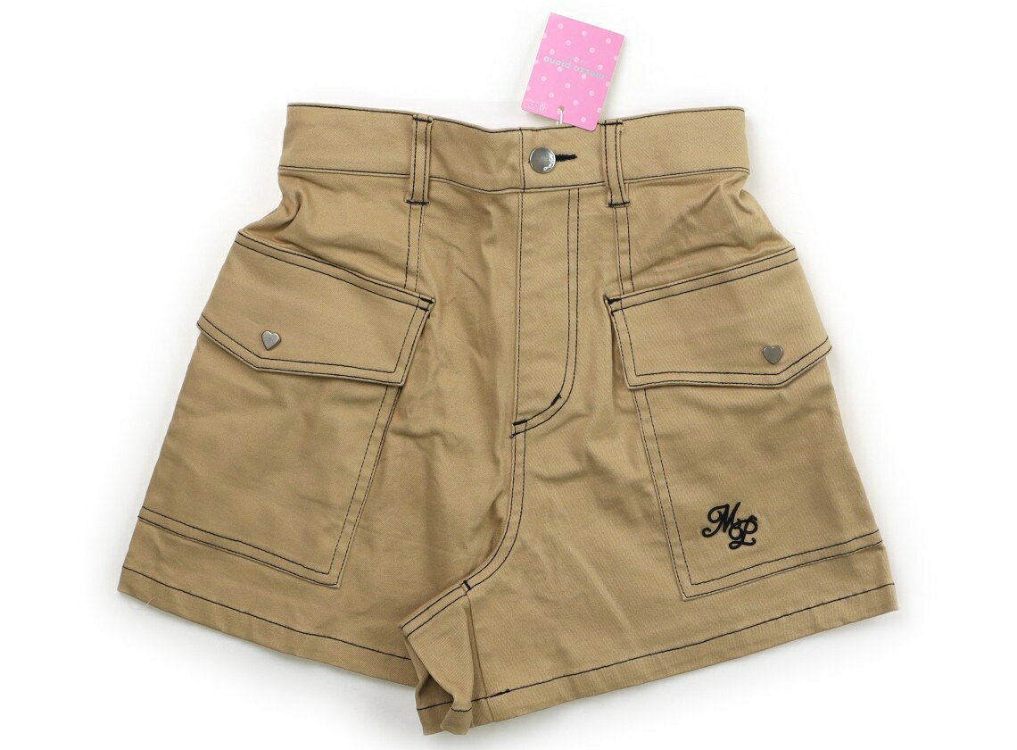 メゾピアノ mezzo piano ショートパンツ 150 女の子 ベージュ 子供服 ベビー服 キッズ アウトレット ユーズド 【中古】キッズ・ベビー・マタニティ