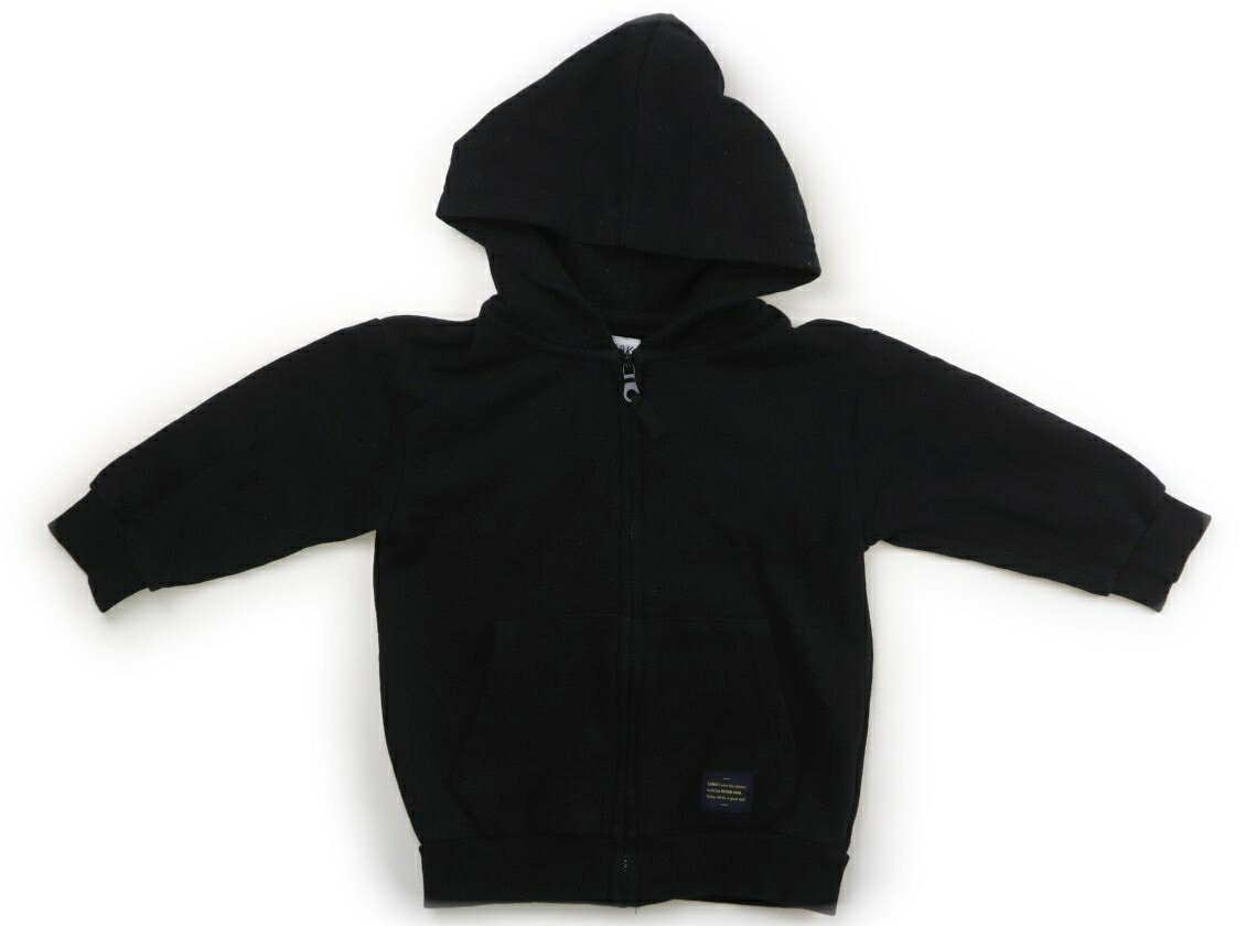 ビームス BEAMS パーカー 100 男の子 黒 子供服 ベビー服 キッズ アウトレット ユーズド 【中古】キッズ・ベビー・マタニティ
