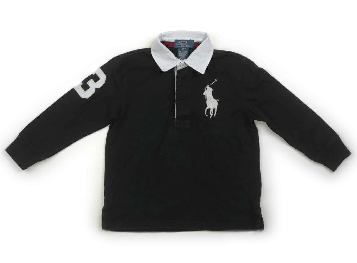 ポロラルフローレン POLO RALPH LAUREN Tシャツ・カットソー 100 男の子 黒、白 子供服 ベビー服 キッズ アウトレット ユーズド 【中古】キッズ・ベビー・マタニティ