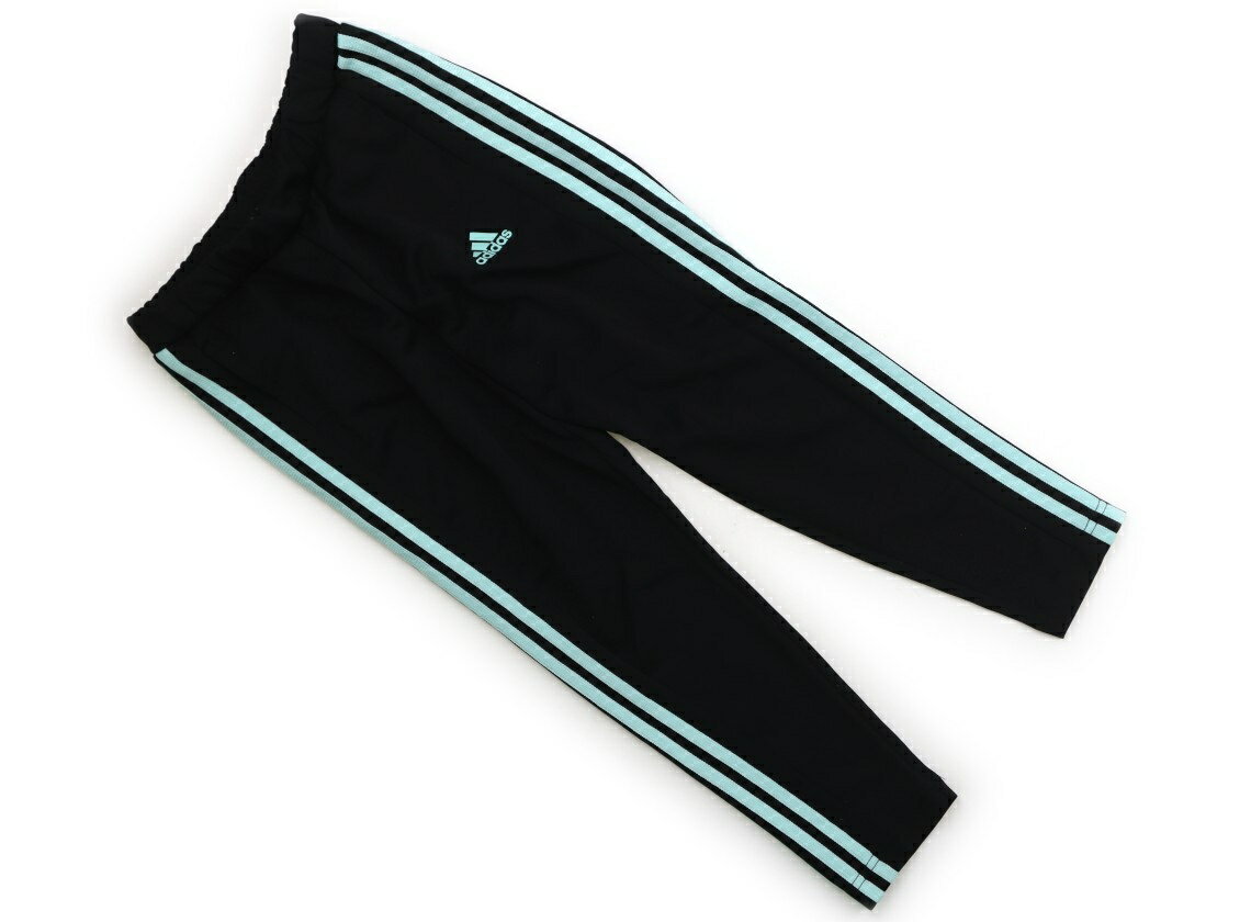 アディダス Adidas スポーツウェア・ダンスウェア 130 女の子 ブラックミントグリーン 子供服 ベビー服..