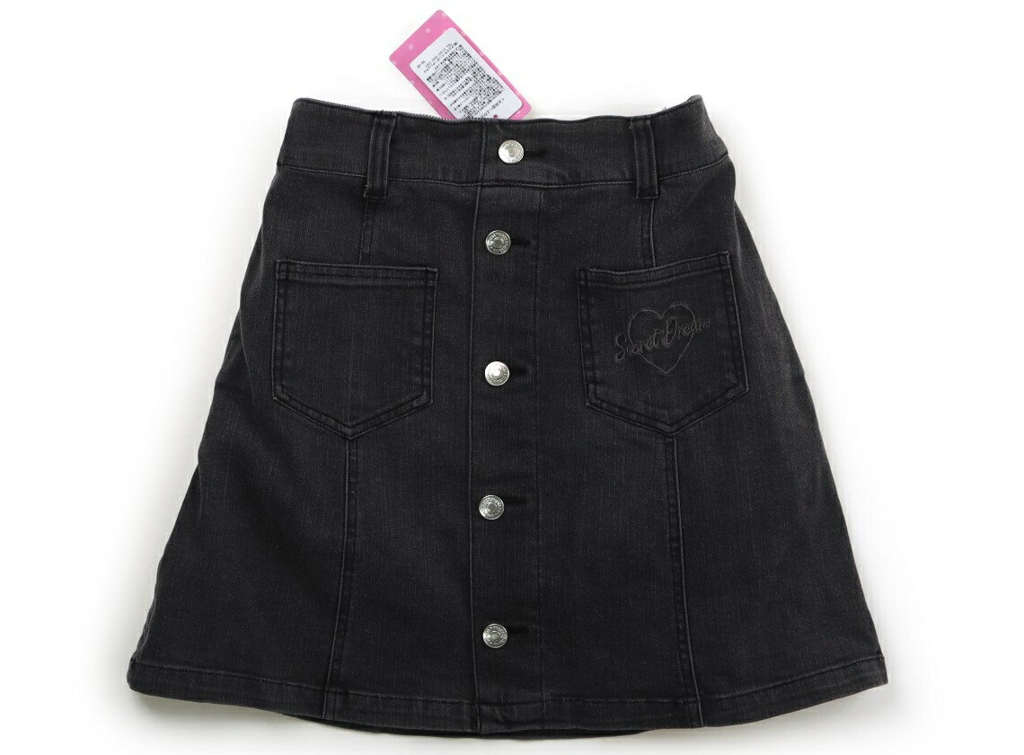 メゾピアノ mezzo piano スカート 150 女の子 モノトーン千鳥格子 子供服 ベビー服 キッズ アウトレット ユーズド 【中古】キッズ・ベビー・マタニティ