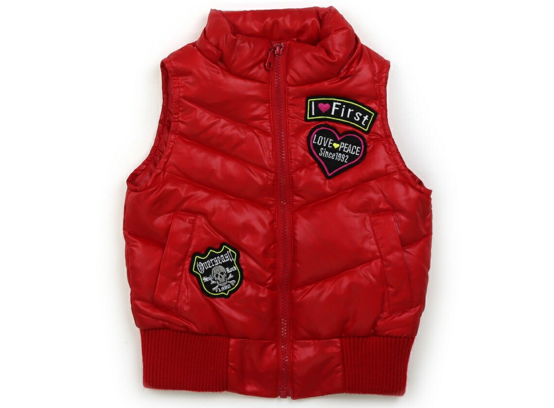 イングファースト INGNI First ベスト 100 女の子 赤 子供服 ベビー服 キッズ アウトレット ユーズド 【中古】キッズ・ベビー・マタニティ