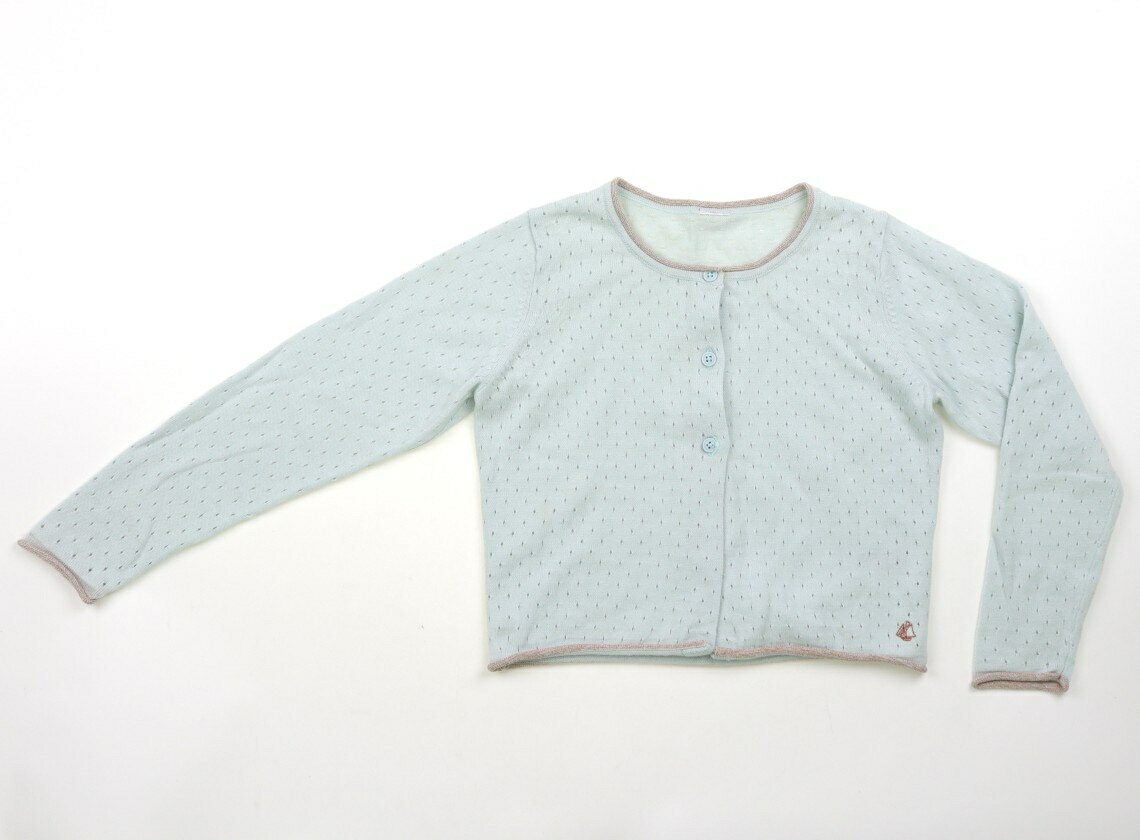 プチバトー PETIT BATEAU カーディガン 90 女の子 ペールブルー 子供服 ベビー服 キッズ アウトレット ユーズド 【中古】キッズ・ベビー・マタニティ