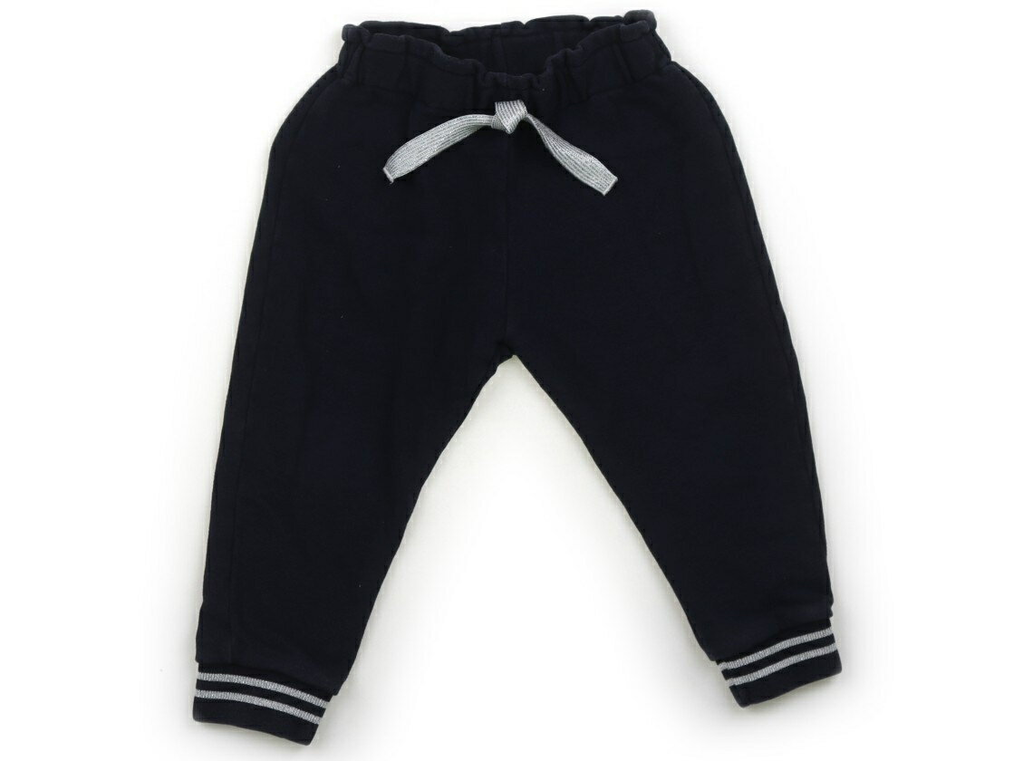 プチバトー PETIT BATEAU スウェットパンツ 80 男の子 ネイビー 子供服 ベビー服 キッズ アウトレット ユーズド 【中古】キッズ・ベビー・マタニティ