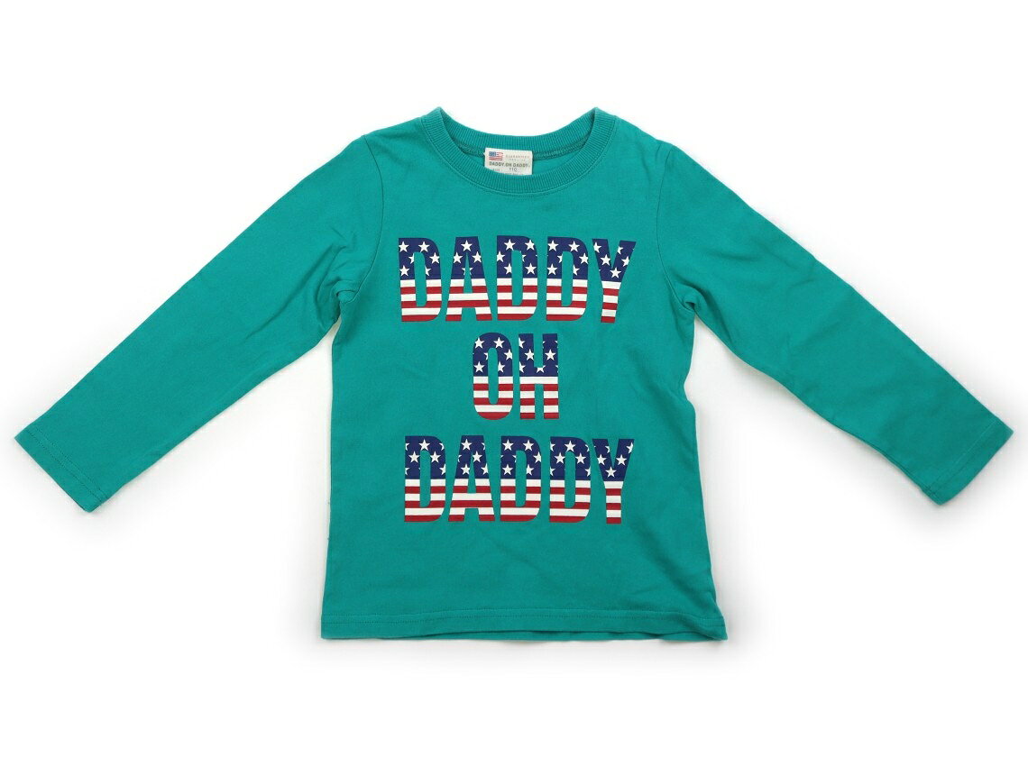 ダディーオーダディー Daddy Oh Daddy Tシャツ・カットソー 110 男の子 グリーン系 子供服 ベビー服 キッズ アウトレット ユーズド 【中古】キッズ・ベビー・マタニティ