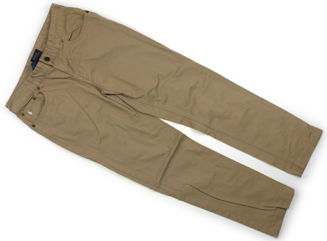 ポロラルフローレン POLO RALPH LAUREN パンツ 160 男の子 ベージュ 子供服 ベビー服 キッズ アウトレット ユーズド 【中古】キッズ・ベビー・マタニティ