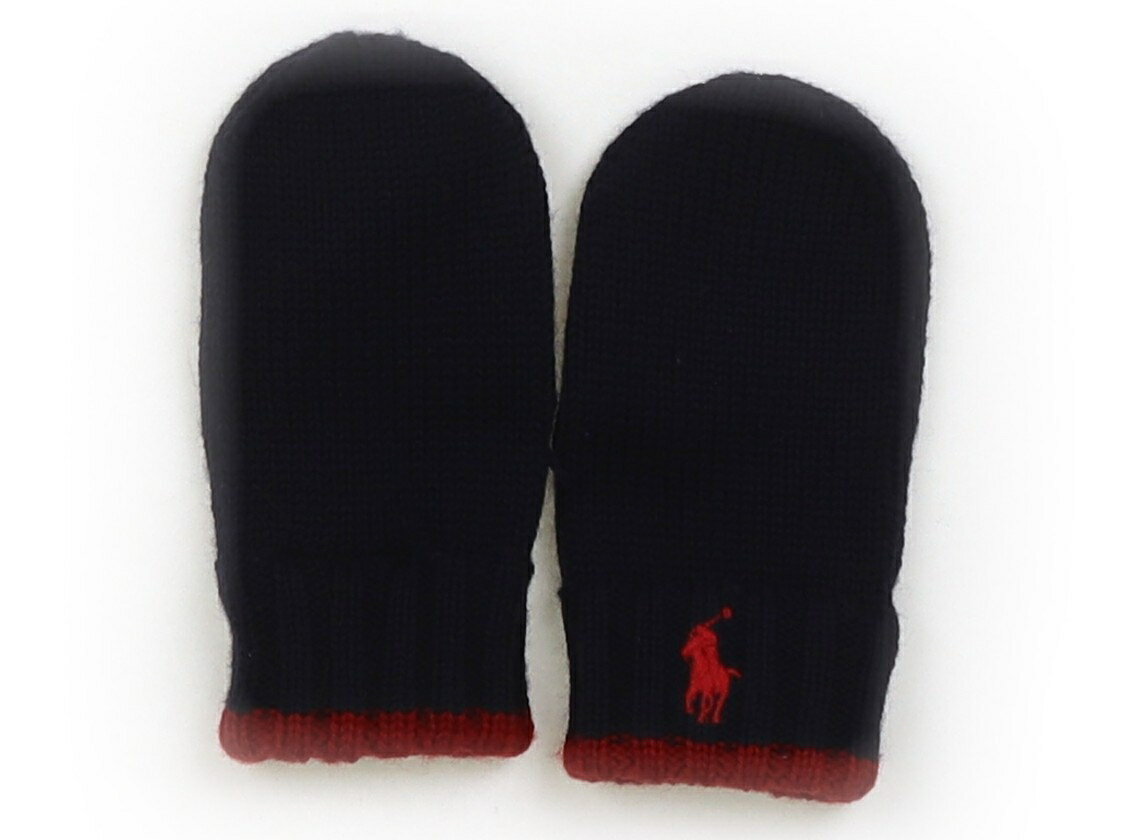 ポロラルフローレン POLO RALPH LAUREN 手袋・マフラー ベビー用品 男の子 ネイビー、赤 子供服 ベビー服 キッズ アウトレット ユーズド 【中古】キッズ・ベビー・マタニティ