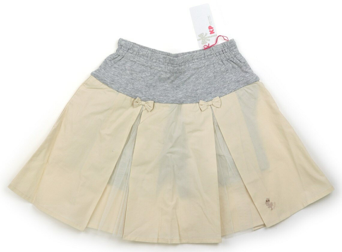 ニットプランナー（KP） Knit Planner(KP) キュロット 150 女の子 グレー、キナリ 子供服 ベビー服 キ..