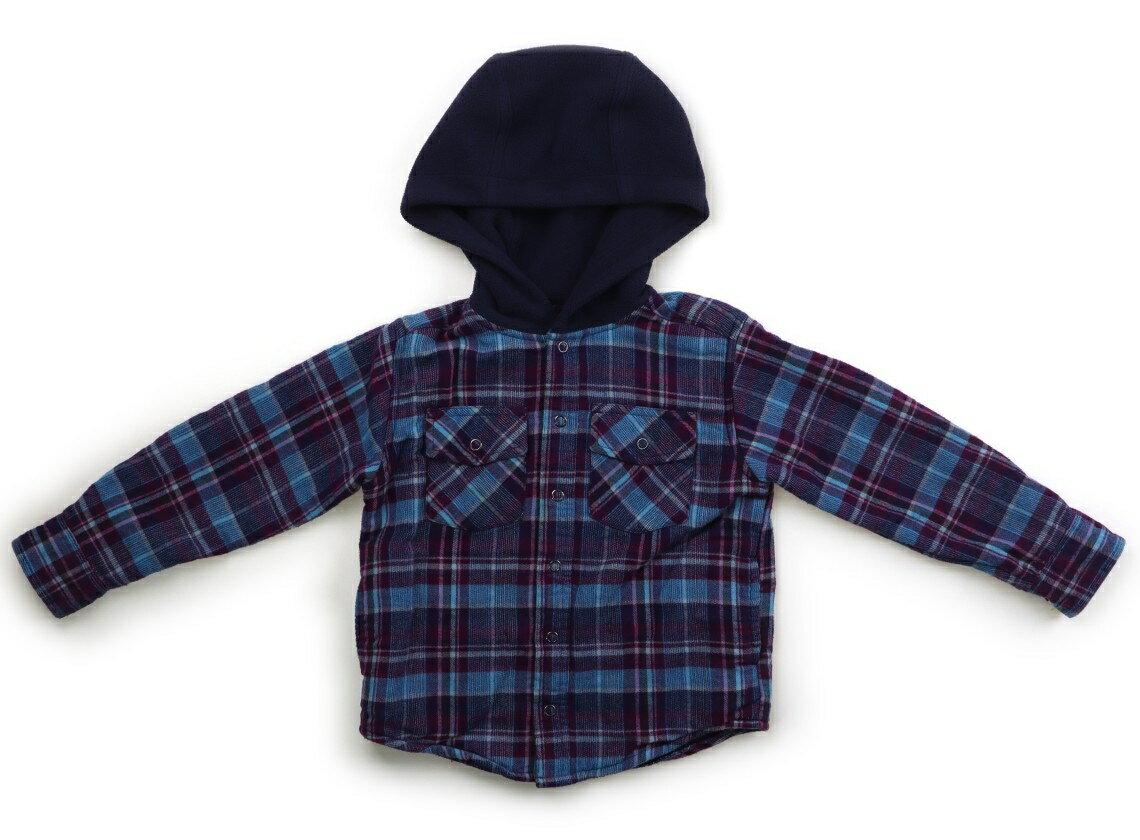LLビーン L.L.Bean シャツ・ブラウス 110 男の子 パープル、ブルー、チェック 子供服 ベビー服 キッズ アウトレット ユーズド 【中古】キッズ・ベビー・マタニティ