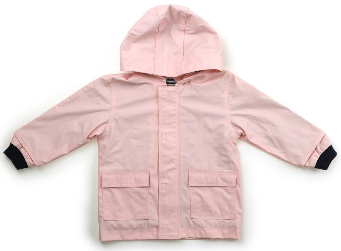プチバトー PETIT BATEAU ブルゾン・Gジャン 80 女の子 ピンク系・ネイビー・ボーダー 子供服 ベビー服 キッズ アウトレット ユーズド 【中古】キッズ・ベビー・マタニティ