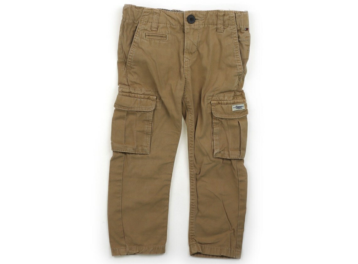 トミーヒルフィガー Tommy Hilfiger パンツ 90 女の子 ベージュ 子供服 ベビー服 キッズ アウトレット ユーズド 【中古】キッズ・ベビー・マタニティ