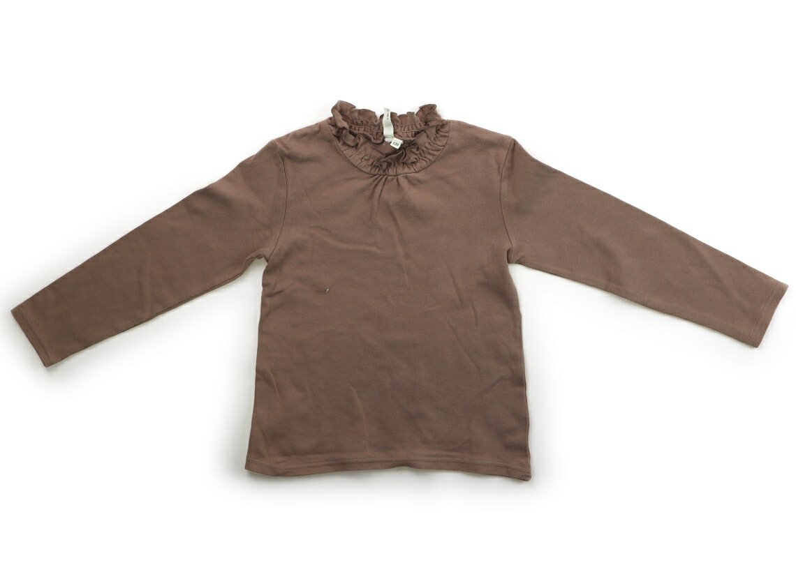 ラーゴム Lagom Tシャツ・カットソー 120 女の子 ベージュ 子供服 ベビー服 キッズ アウトレット ユー..