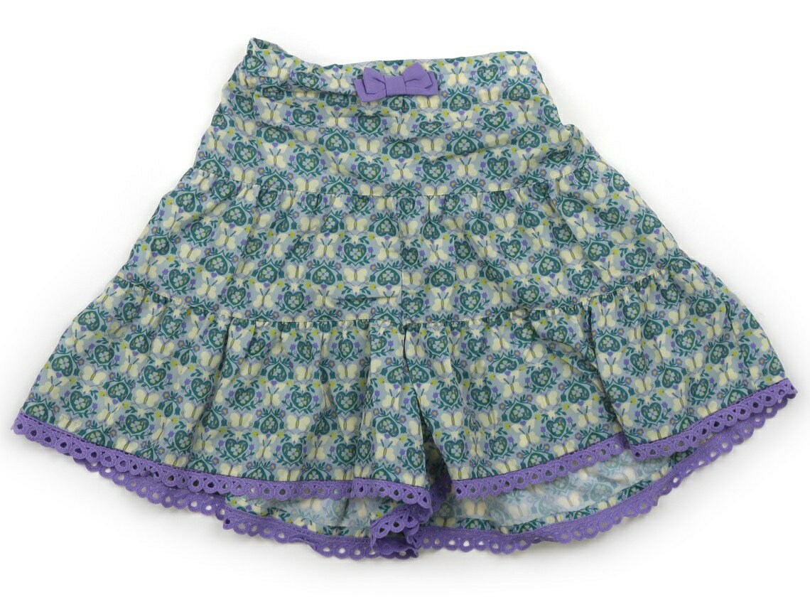 　ブランド 　ANNA SUI(アナスイ) 　カテゴリー 　キュロット 　サイズ 　140サイズ 　色 　ミントグリーン・蝶花柄 　状態 　★★★ 　記名 　なし 　ジャンル 　Girl サイズ調整ゴムが付いています。ポリエステル素材。やや...