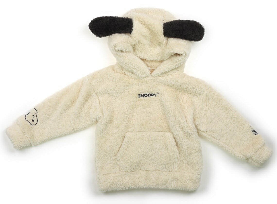 ビールーム b.ROOM パーカー 100 女の子 ベージュ、スヌーピー 子供服 ベビー服 キッズ アウトレット ユーズド 【中古】キッズ・ベビー・マタニティ