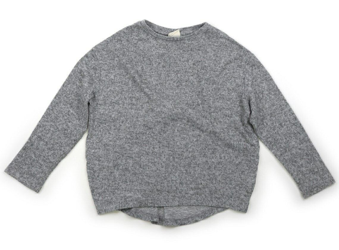 　ブランド 　ZARA(ザラ) 　カテゴリー 　Tシャツ・カットソー 　サイズ 　120サイズ 　色 　グレーミックス 　状態 　★★★ 　記名 　なし 　ジャンル 　Girl レーヨン・ポリエステル・ポリウレタン素材。軽いあたたかみのあるニット調生地。実際のサイズ表記は、128cm。毛羽立ちがあります。 ＊【状態】【サイズ】に関しての詳しい説明はこちら