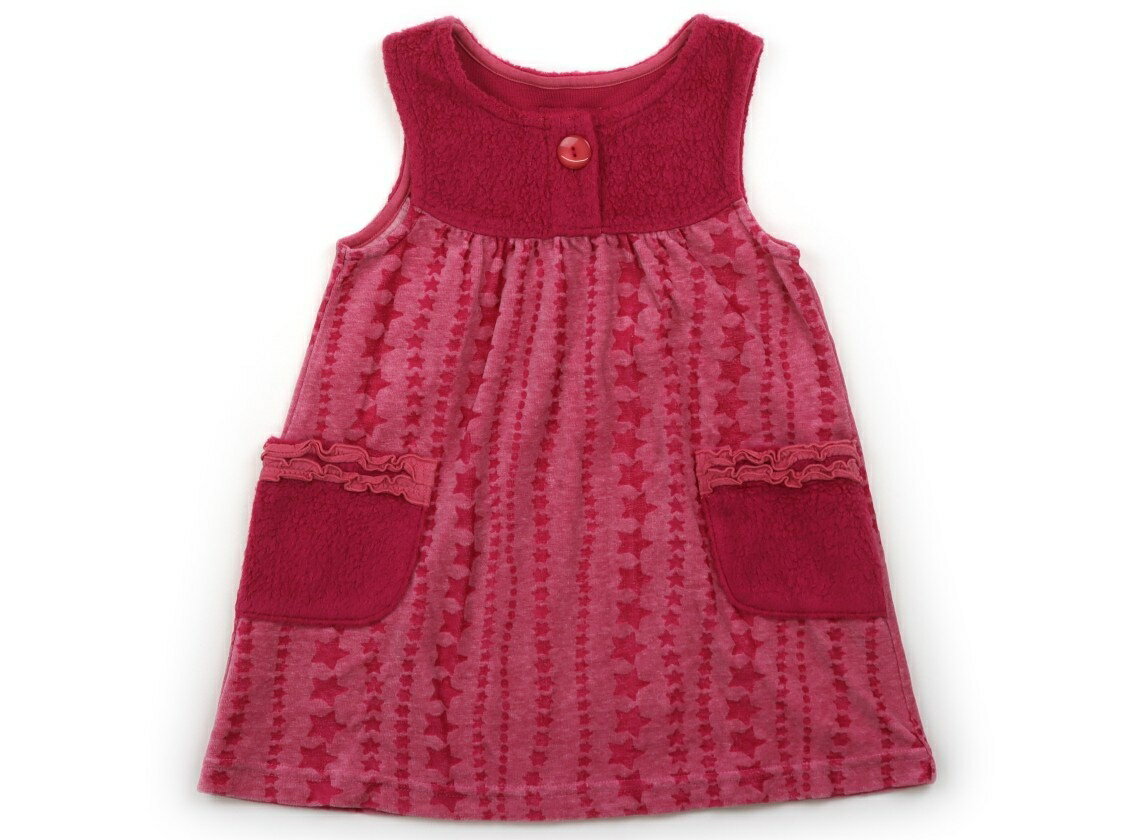 ニットプランナー（KP） Knit Planner(KP) ジャンパースカート 95 女の子 ピンク、星 子供服 ベビー服 ..