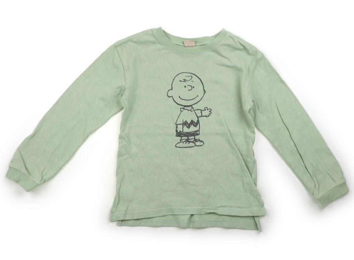 プティマイン petit main Tシャツ・カットソー 120 女の子 パステルグリーン 子供服 ベビー服 キッズ アウトレット ユーズド 【中古】キッズ・ベビー・マタニティ