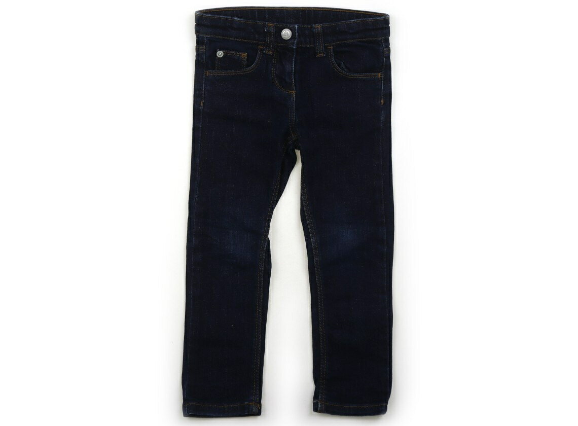 プチバトー PETIT BATEAU ジーンズ 95 女の子 ネイビーデニム 子供服 ベビー服 キッズ アウトレット ユーズド 【中古】キッズ・ベビー・マタニティ