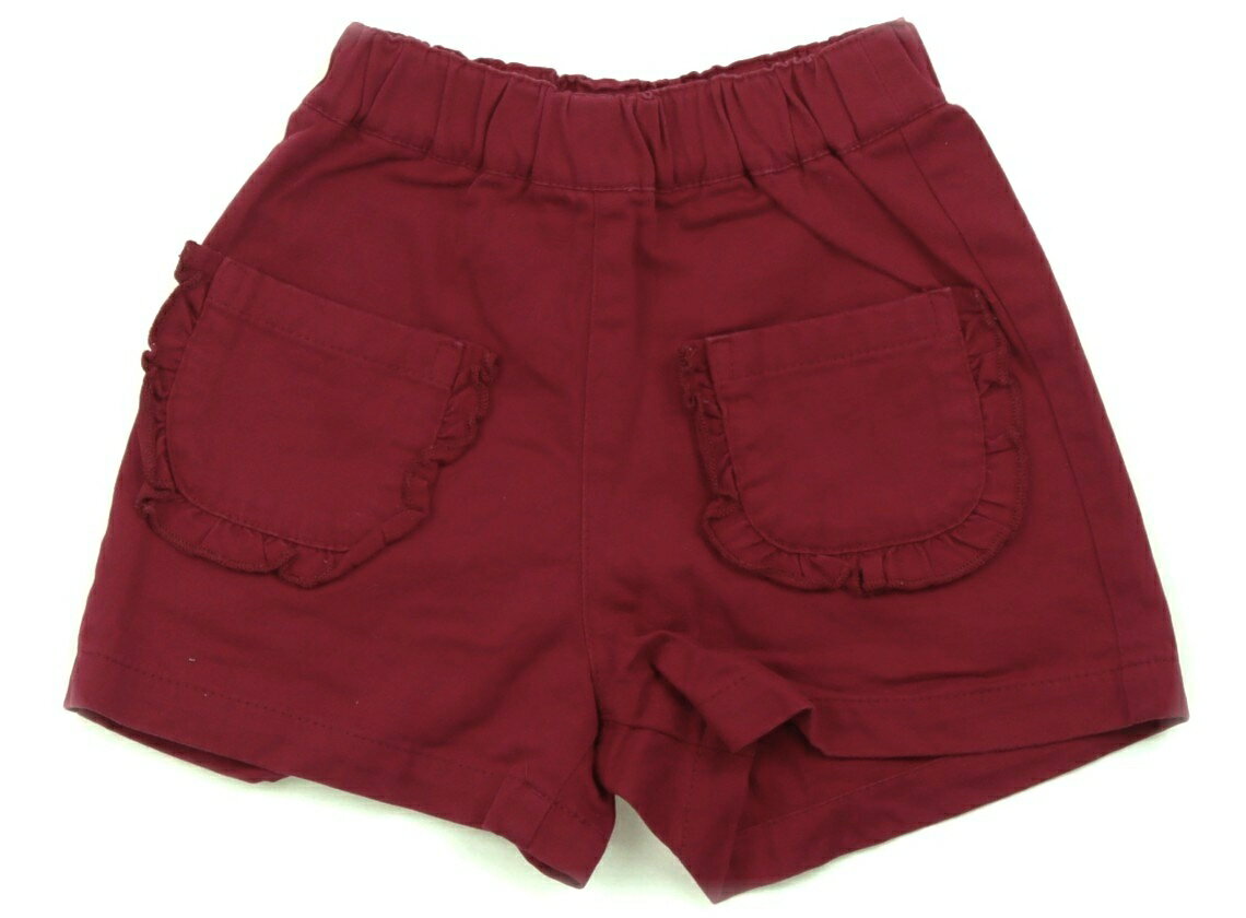 アプレレクール apres les cours ショートパンツ 100 女の子 ターキーレッド 子供服 ベビー服 キッズ アウトレット ユーズド 【中古】キッズ・ベビー・マタニティ