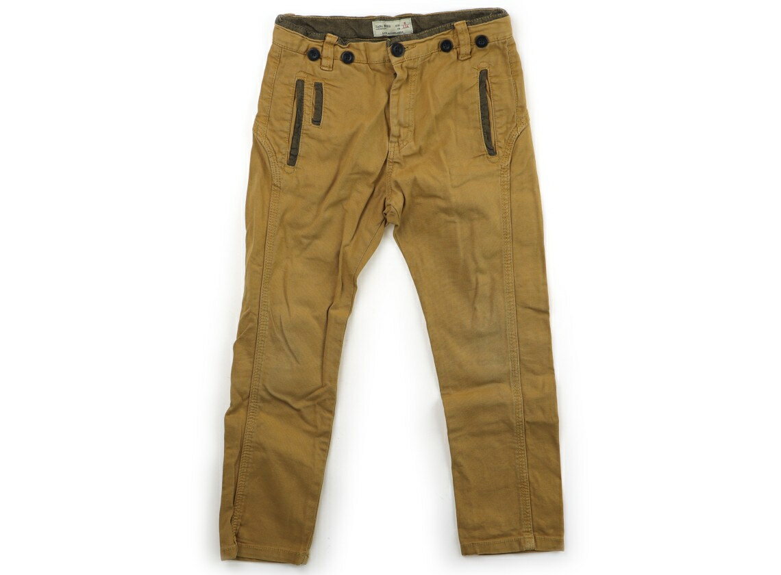 ザラ ZARA パンツ 110 男の子 マスタードイエロー・ブラウン 子供服 ベビー服 キッズ アウトレット ユーズド 【中古】キッズ・ベビー・マタニティ