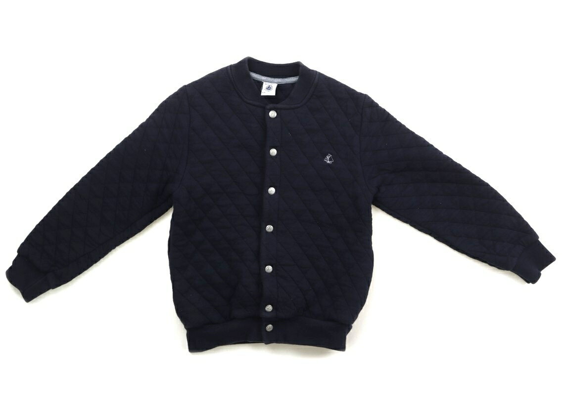 プチバトー PETIT BATEAU カーディガン 120 男の子 濃紺 子供服 ベビー服 キッズ アウトレット ユーズド 【中古】キッズ・ベビー・マタニティ