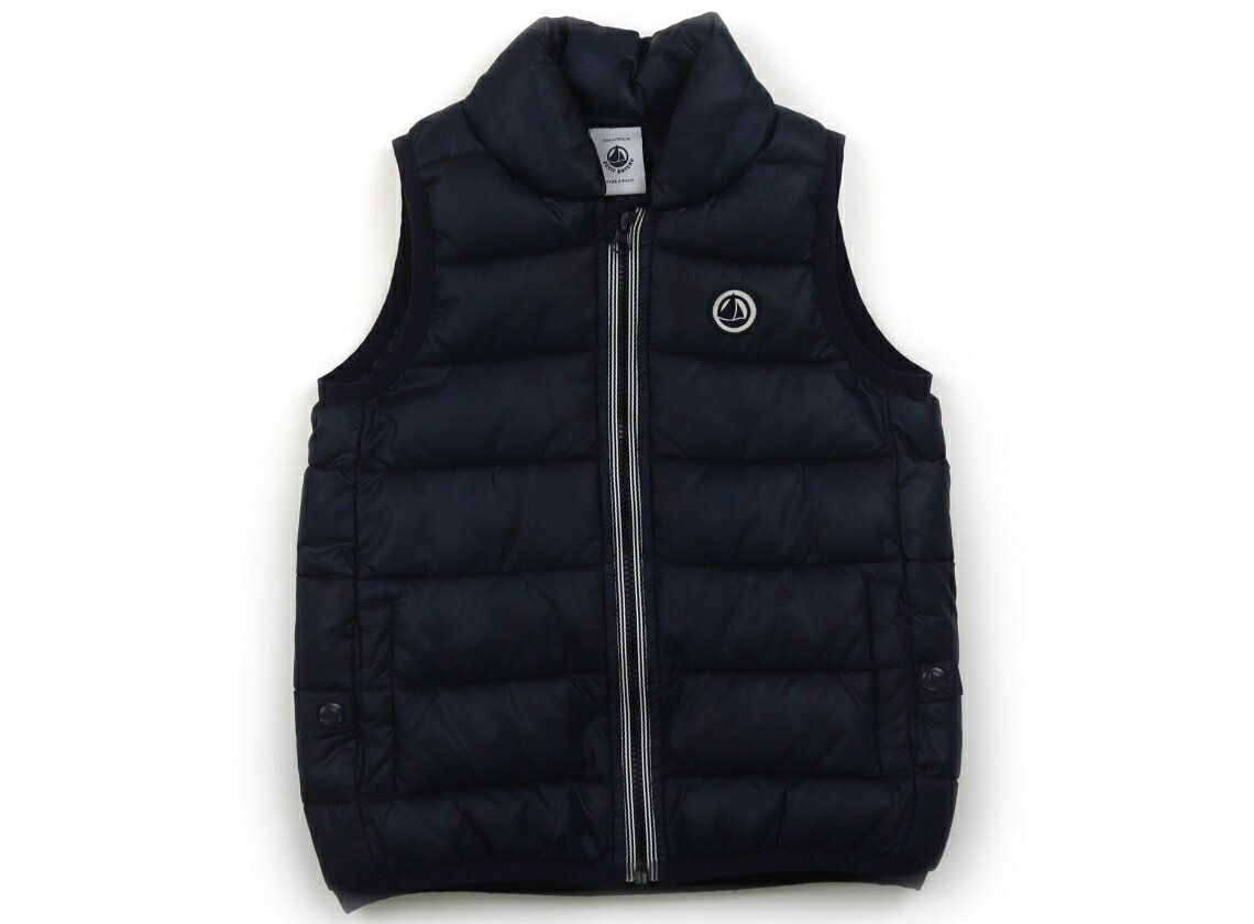 プチバトー PETIT BATEAU ベスト 95 男の子 濃紺 子供服 ベビー服 キッズ アウトレット ユーズド 【中古】キッズ・ベビー・マタニティ
