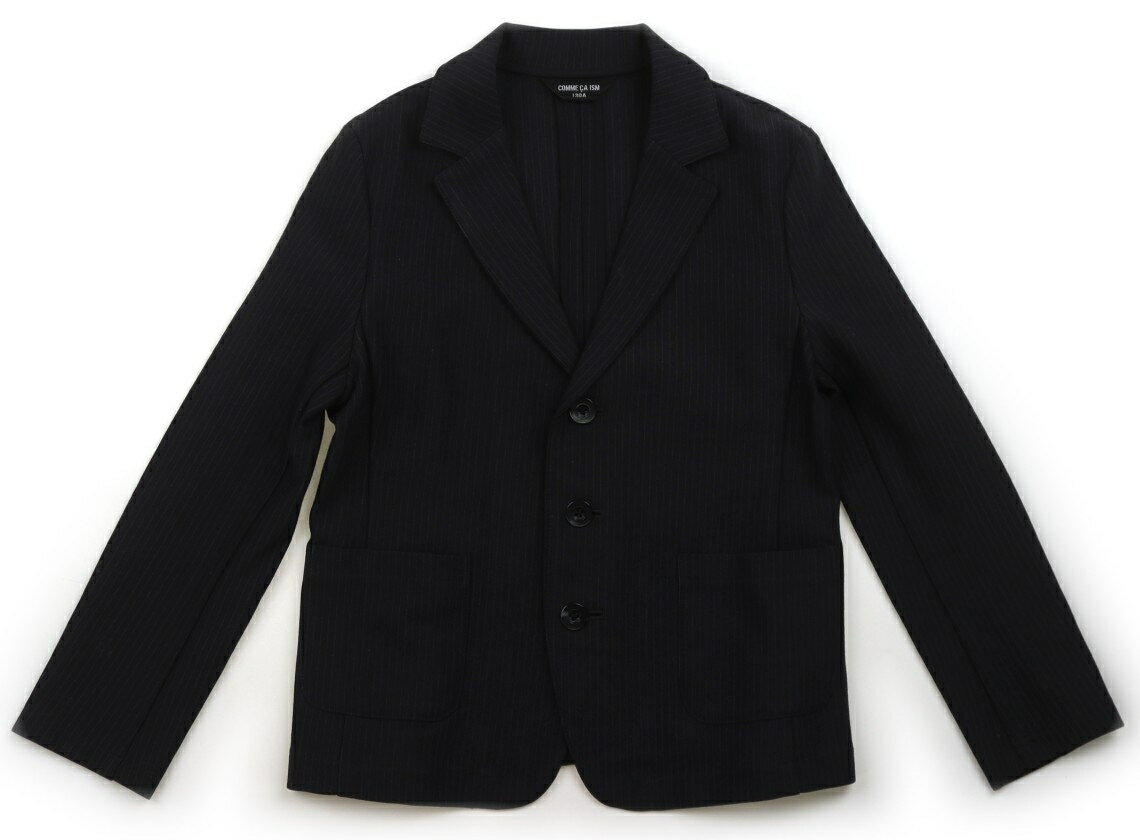 コムサイズム COMME CA ISM フォーマルウェア 130 男の子 チャコール・ピンストライプ 子供服 ベビー服 キッズ アウトレット ユーズド 【中古】キッズ・ベビー・マタニティ