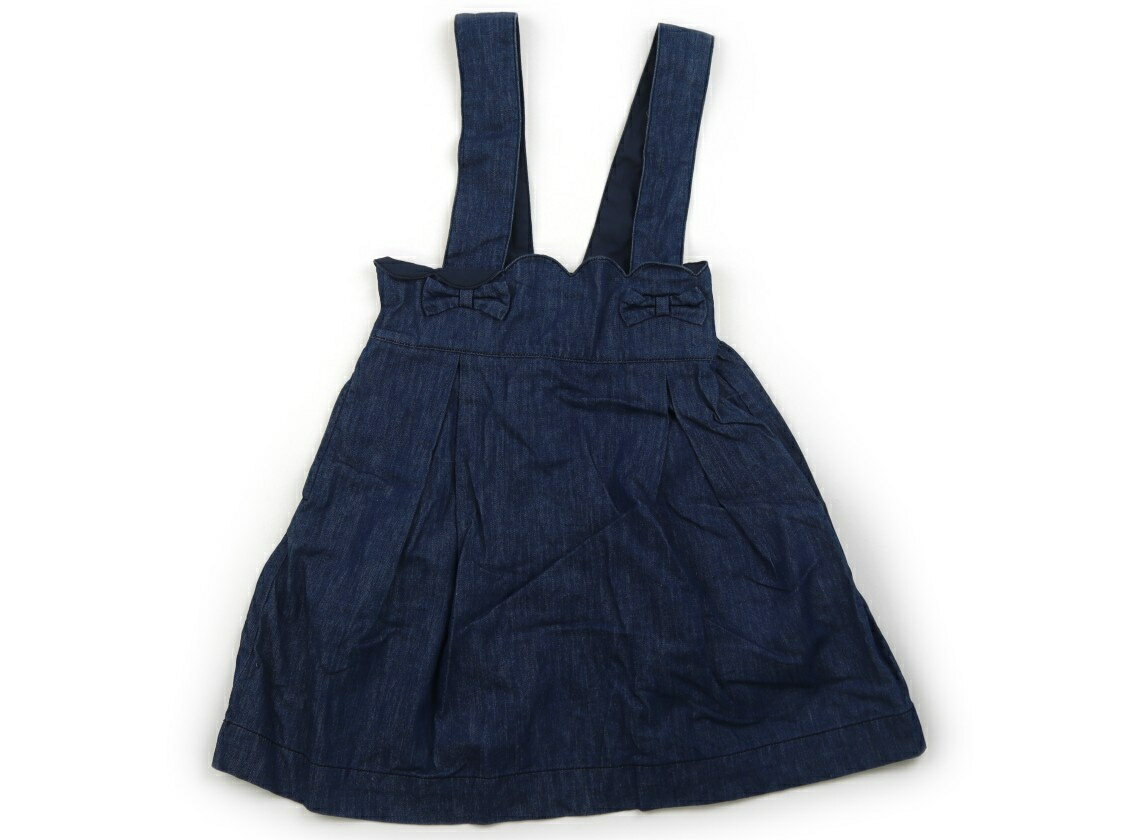 ニットプランナー（KP） Knit Planner(KP) ジャンパースカート 110 女の子 ブルー 子供服 ベビー服 キ..