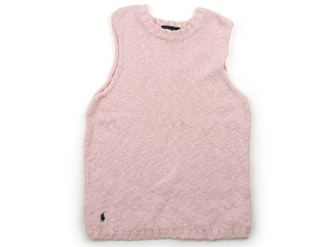 ラルフローレン Ralph Lauren ベスト 150 女の子 ピンク 子供服 ベビー服 キッズ アウトレット ユーズド 【中古】キッズ・ベビー・マタニティ