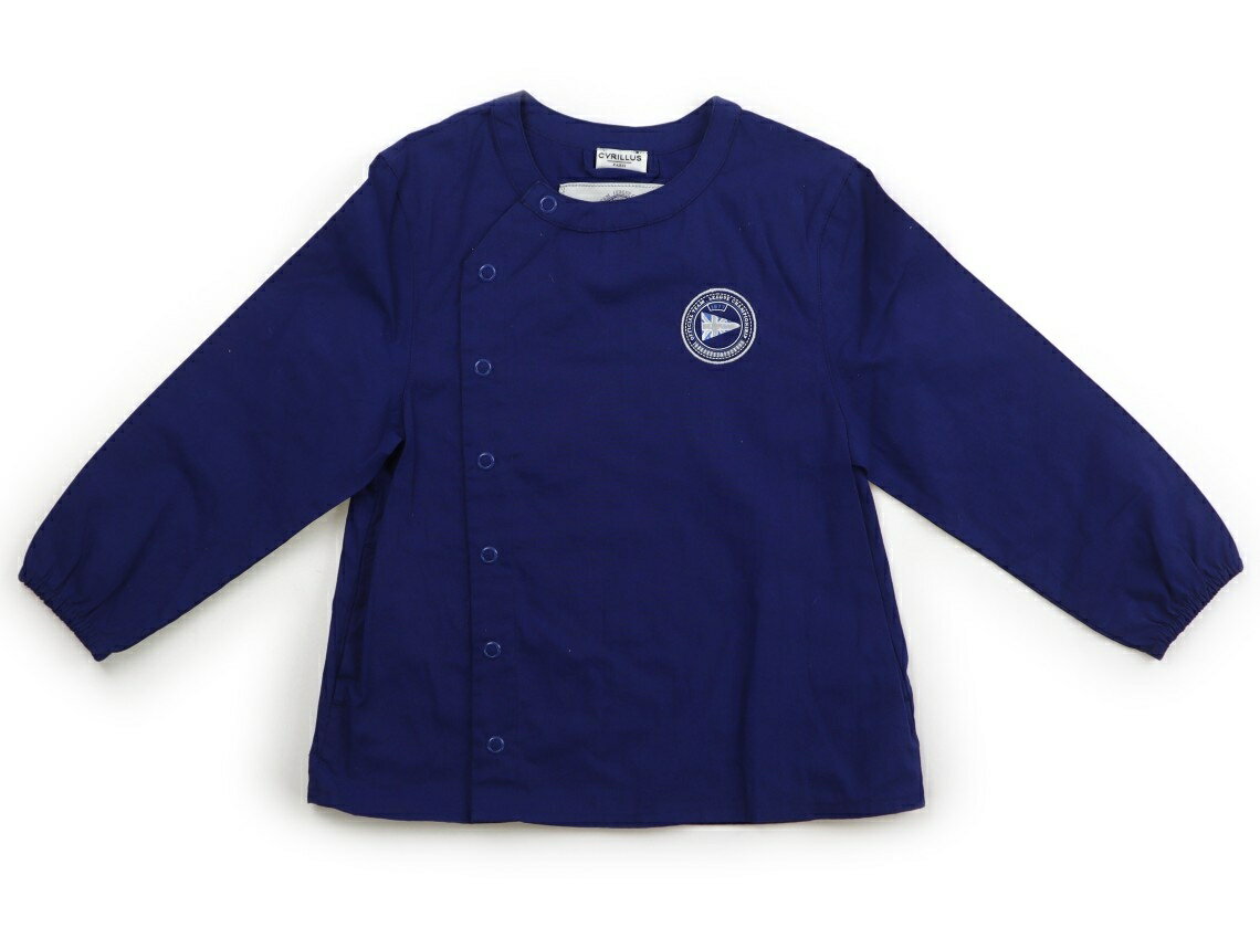 シリリュス CYRILLUS シャツ・ブラウス 90 男の子 ブルー 子供服 ベビー服 キッズ アウトレット ユーズ..