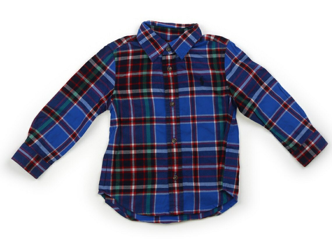 ラルフローレン Ralph Lauren シャツ・ブラウス 90 男の子 ブルー他・チェック 子供服 ベビー服 キッズ..