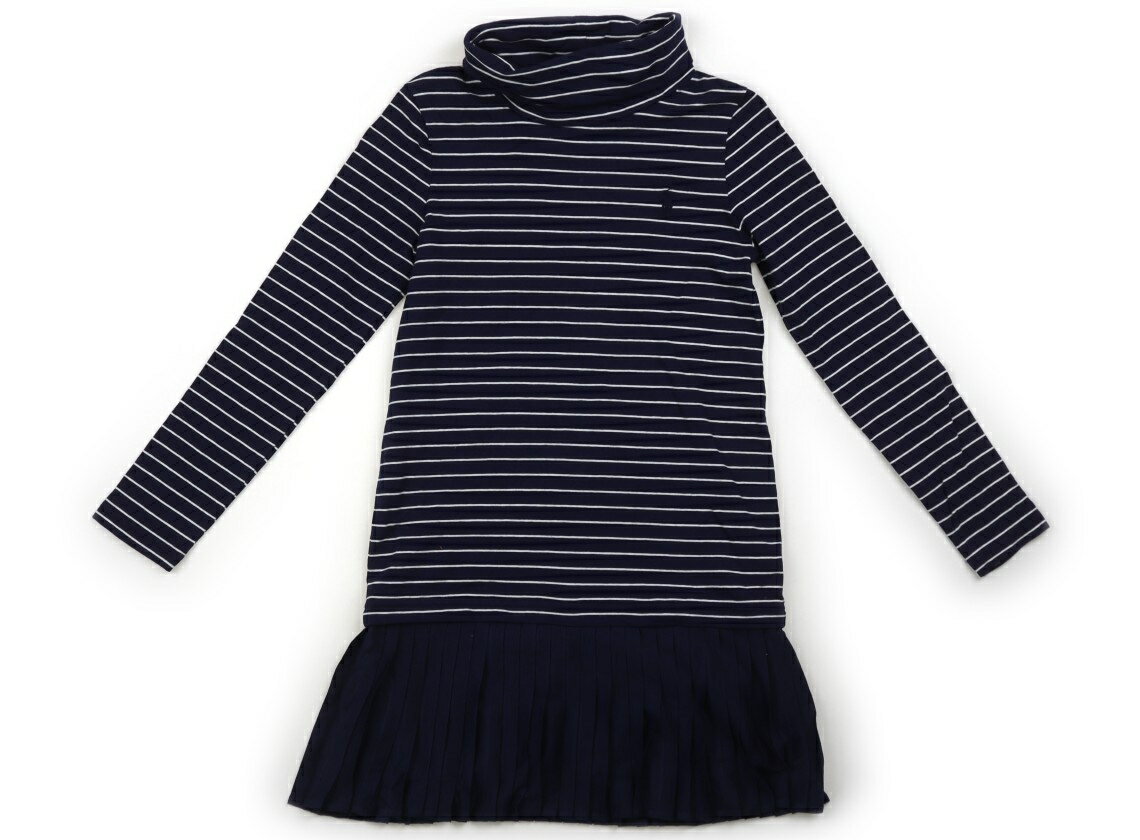 ポロラルフローレン POLO RALPH LAUREN ワンピース 120 女の子 ネイビー・ボーダー 子供服 ベビー服 キッズ アウトレット ユーズド 【中古】キッズ・ベビー・マタニティ