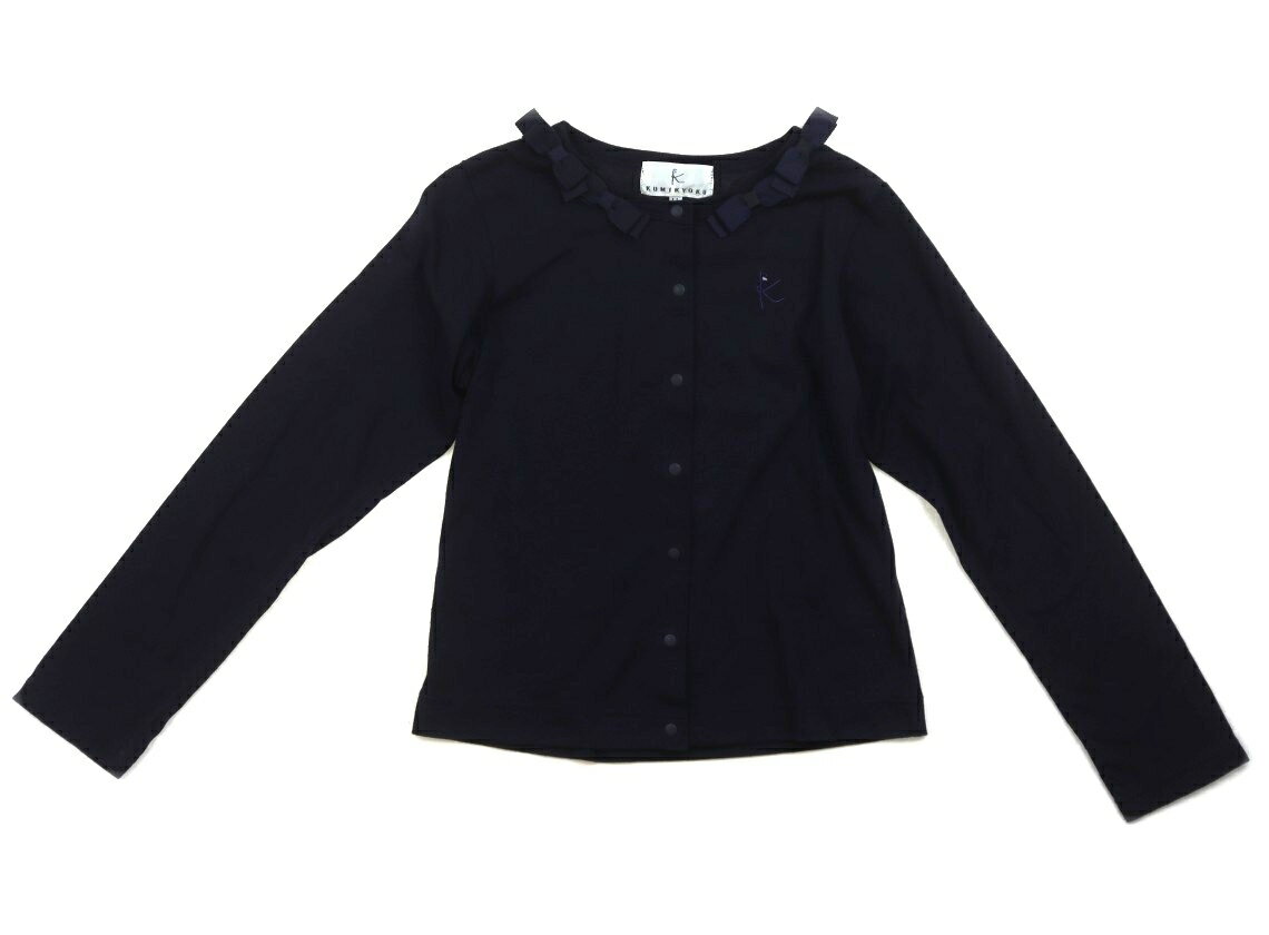 Rakuten - 組曲 Kumikyoku カーディガン 130 女の子 ネイビー 子供服 ベビー服 キッズ アウトレット ユーズド 【中古】キッズ・ベビー・マタニティ