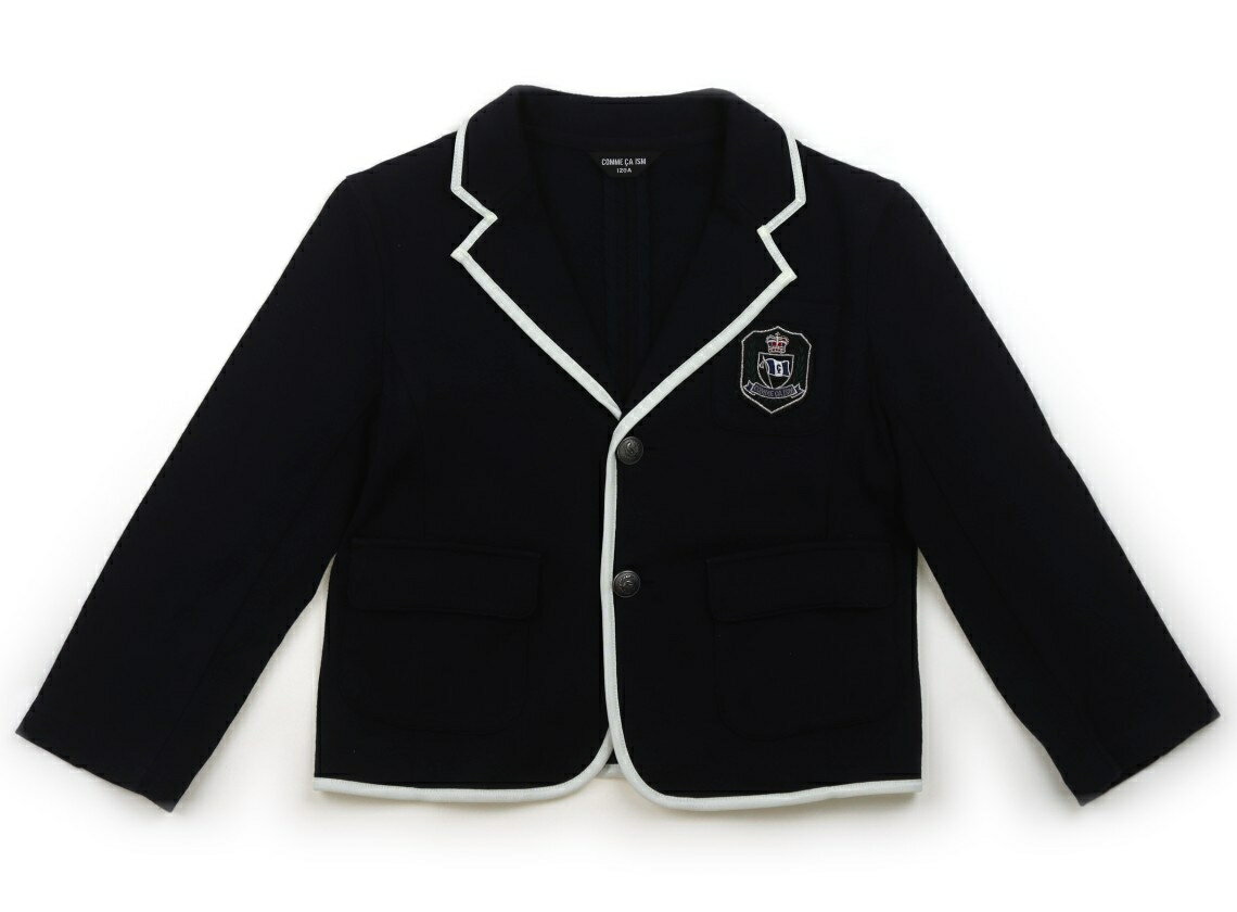 コムサイズム COMME CA ISM ジャケット・ブレザー 120 男の子 濃紺 子供服 ベビー服 キッズ アウトレット ユーズド 【中古】キッズ・ベビー・マタニティ