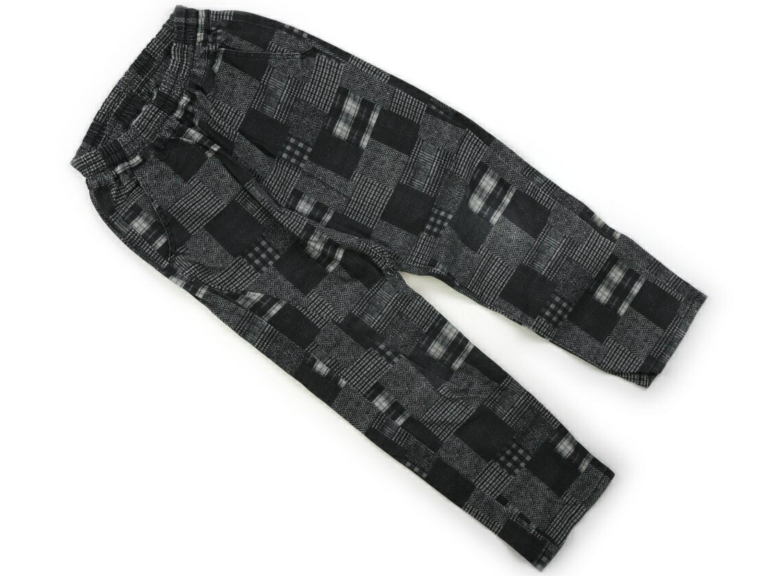 オーシャンアンドグラウンド Ocean & Ground パンツ 140 男の子 グレー、チェック 子供服 ベビー服 キ..