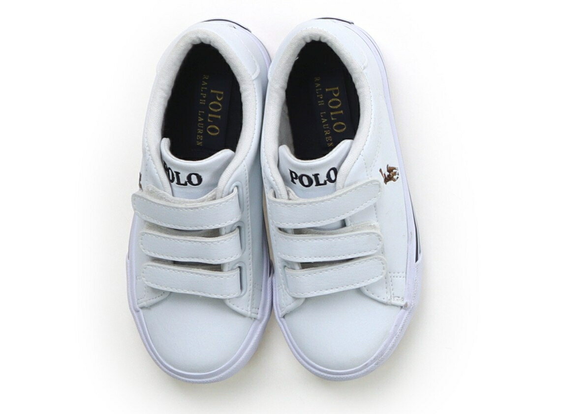 ポロラルフローレン POLO RALPH LAUREN スニーカー 靴17cm〜 男の子 白 子供服 ベビー服 キッズ アウトレット ユーズド 【中古】キッズ・ベビー・マタニティ