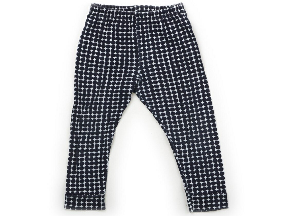 プチバトー PETIT BATEAU レギンス 80 男の子 ネイビー、白、赤 子供服 ベビー服 キッズ アウトレット ユーズド 【中古】キッズ・ベビー・マタニティ