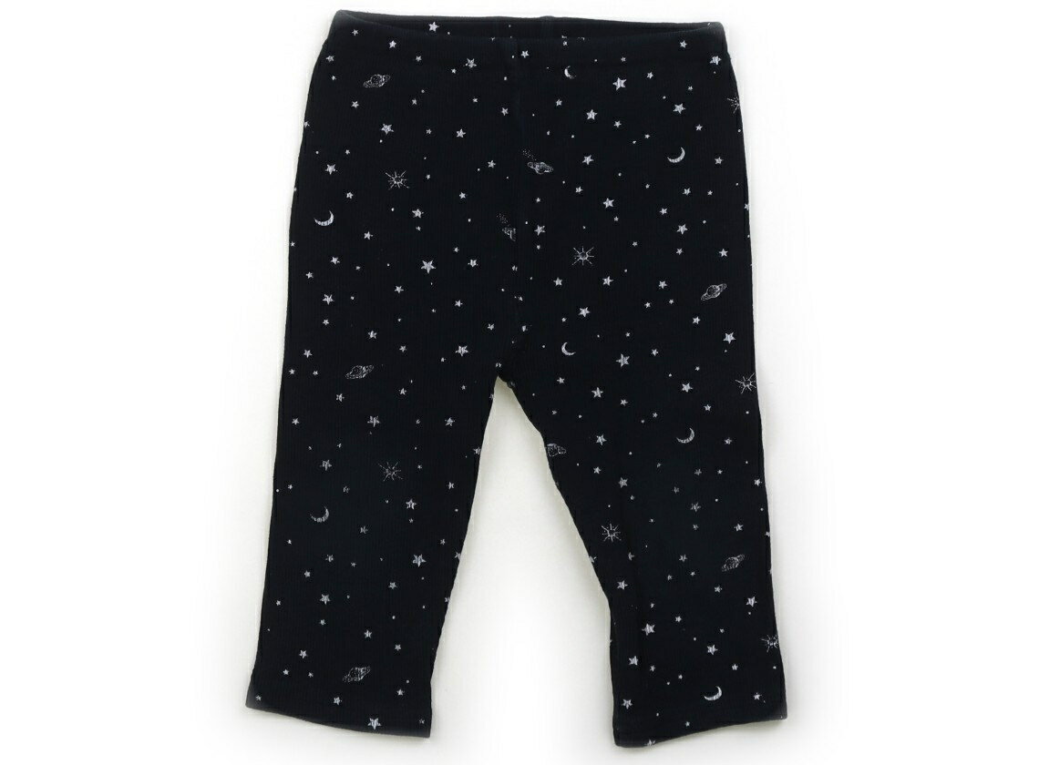 プティマイン petit main レギンス 100 男の子 ネイビー・星柄 子供服 ベビー服 キッズ アウトレット ..
