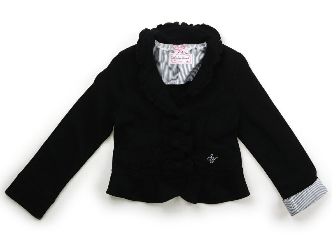 シャーリーテンプル Shirley Temple ジャケット・ブレザー 120 女の子 黒 子供服 ベビー服 キッズ アウトレット ユーズド 【中古】キッズ・ベビー・マタニティ
