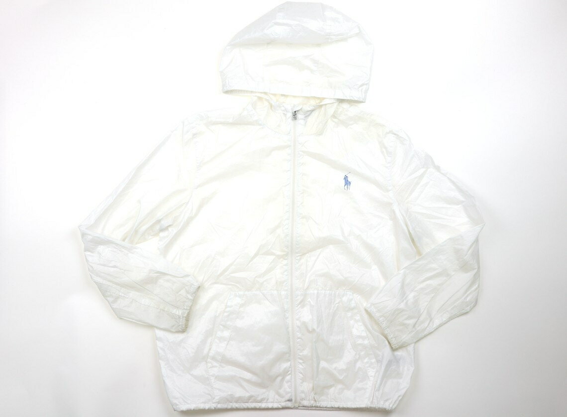 ポロラルフローレン POLO RALPH LAUREN ブルゾン・Gジャン 150 男の子 白 子供服 ベビー服 キッズ アウトレット ユーズド 【中古】キッズ・ベビー・マタニティ