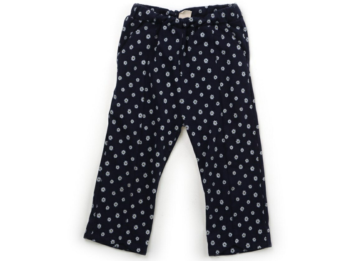 プティマイン petit main レギンス 120 女の子 ネイビー・花柄 子供服 ベビー服 キッズ アウトレット ..