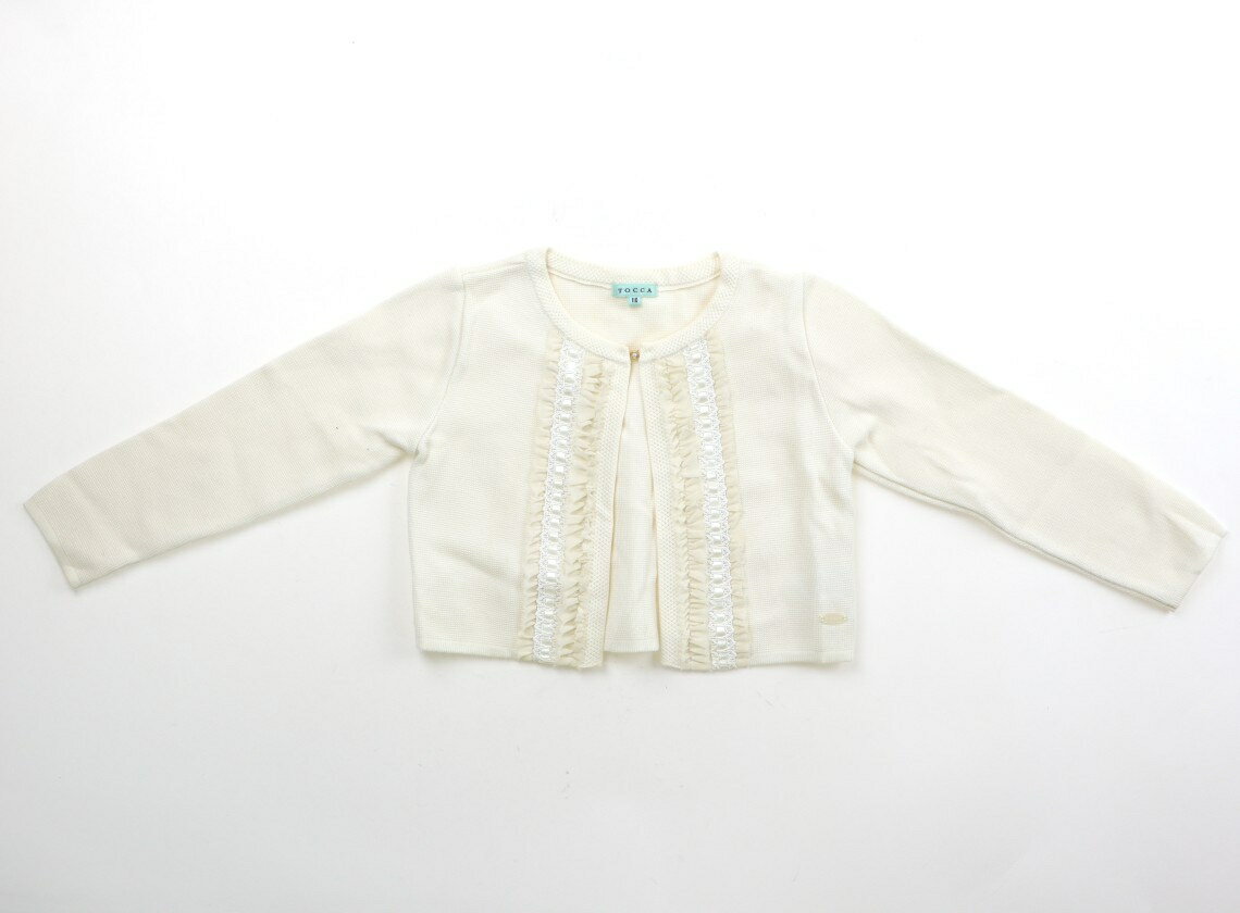 トッカ Tocca ジャケット・ブレザー 110 女の子 アイボリー、フリル 子供服 ベビー服 キッズ アウトレット ユーズド 【中古】キッズ・ベビー・マタニティ