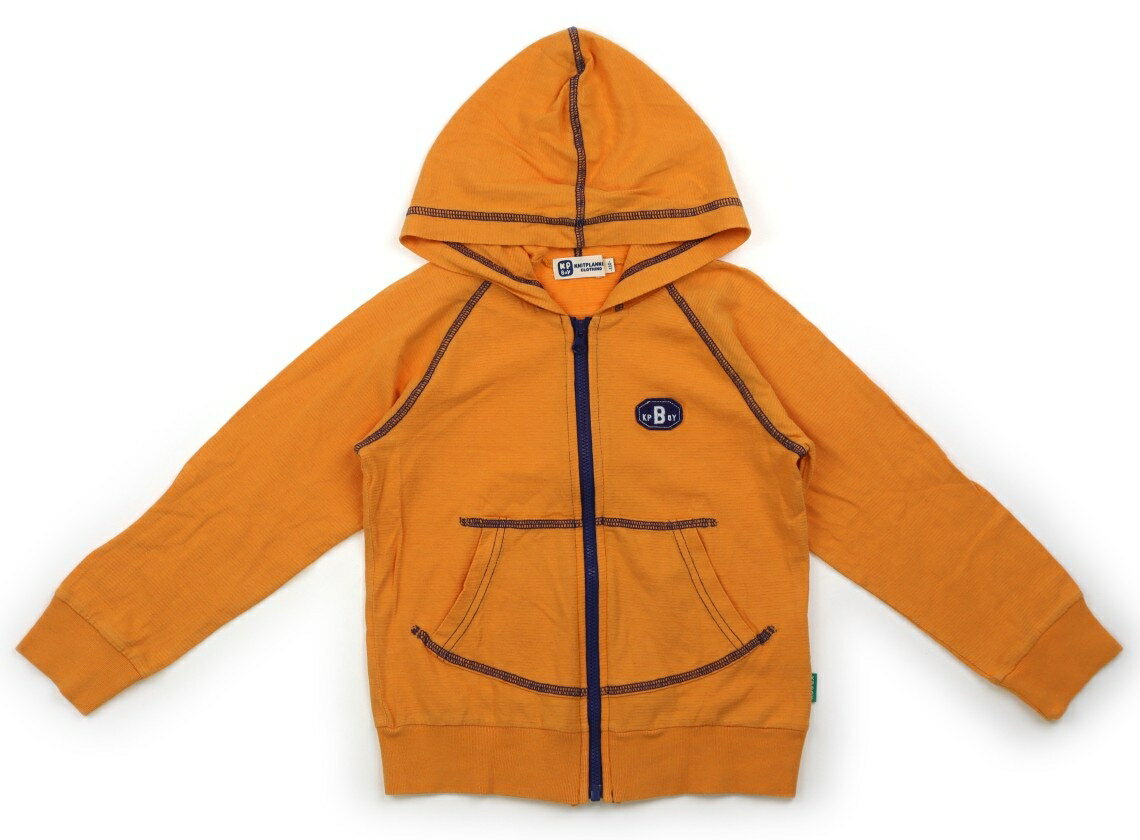 ニットプランナー（KP） Knit Planner(KP) パーカー 110 男の子 オレンジ、青 子供服 ベビー服 キッズ ..