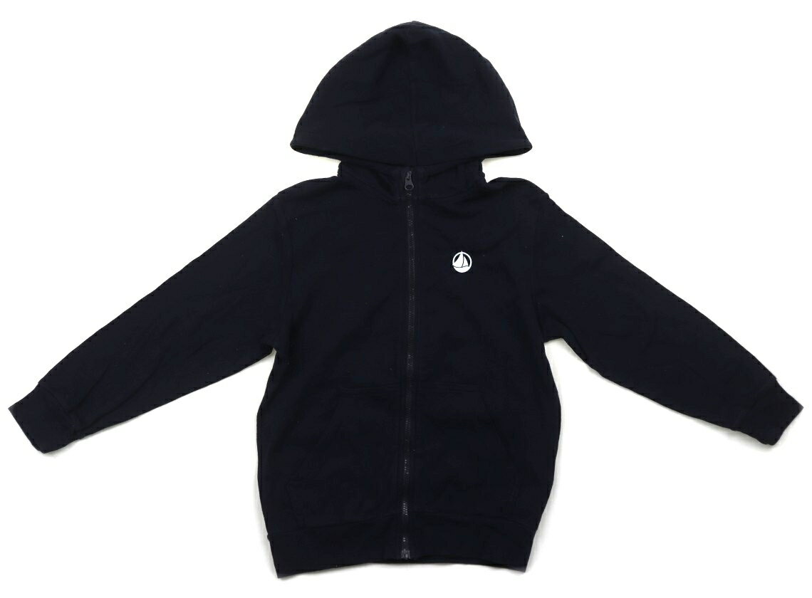 プチバトー PETIT BATEAU パーカー 110 男の子 ネイビー 子供服 ベビー服 キッズ アウトレット ユーズド 【中古】キッズ・ベビー・マタニティ