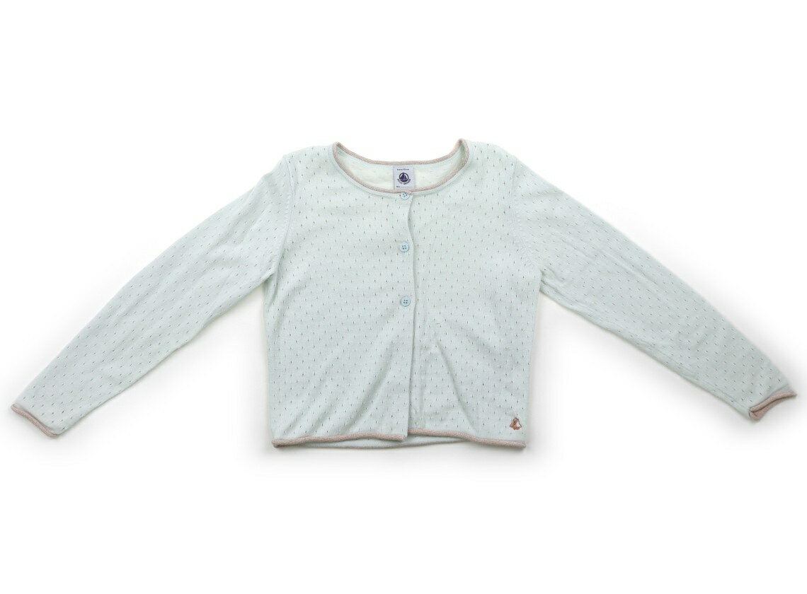 プチバトー PETIT BATEAU カーディガン 110 女の子 ミントグリーン 子供服 ベビー服 キッズ アウトレット ユーズド 【中古】キッズ・ベビー・マタニティ