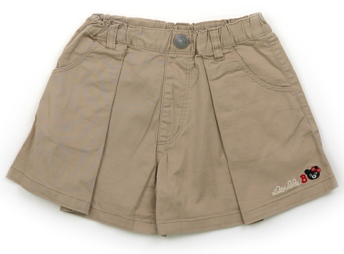 ダブルB Double B キュロット 100 女の子 ベージュ 子供服 ベビー服 キッズ アウトレット ユーズド 【中古】キッズ・ベビー・マタニティ