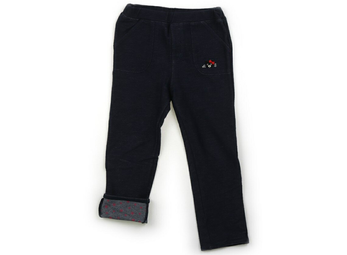 ダブルB Double B レギンス 100 女の子 ネイビー 子供服 ベビー服 キッズ アウトレット ユーズド 【中古】キッズ・ベビー・マタニティ